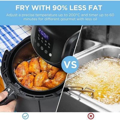 Midea Digital Air Fryer 3.5 L MFCN35C2 Black